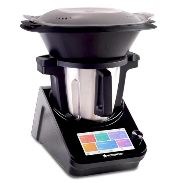 Wonderchef Chef Magic | All-in-One Kitchen Robot | Automatic Chopping, Sautéing, Stirring, Kneading, Steaming & more