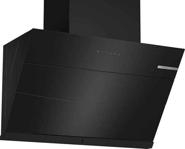 Bosch Serie | 4 Wall Mounted Inclined Design Cooker Hood 90 Cm Black DWKA98G60I